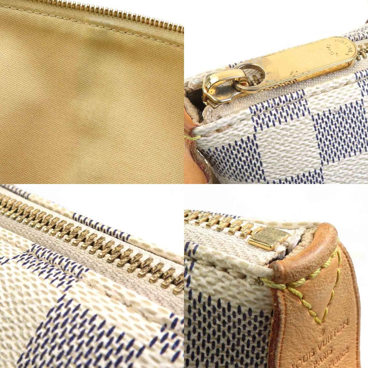 Louis Vuitton Shoulder Bag Damier Azur Total PM — view 8