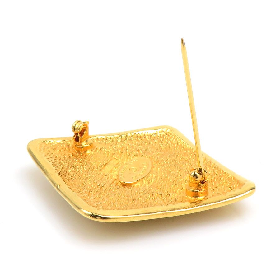Chanel Brooch CC Logo — view 6