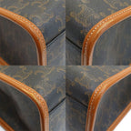 Celine Mini Horizontal Hippo Handbag 2-Way Triomphe Canvas — view 4