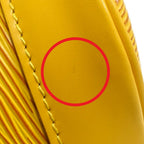Louis Vuitton Alma PM Handbag 2-Way Epi Leather Yellow — view 8