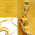 Louis Vuitton Alma PM Handbag 2-Way Epi Leather Yellow — view 6