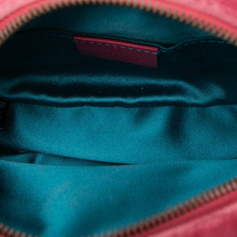 Gucci GG Marmont Quilted Body Bag Pink Velour — view 4