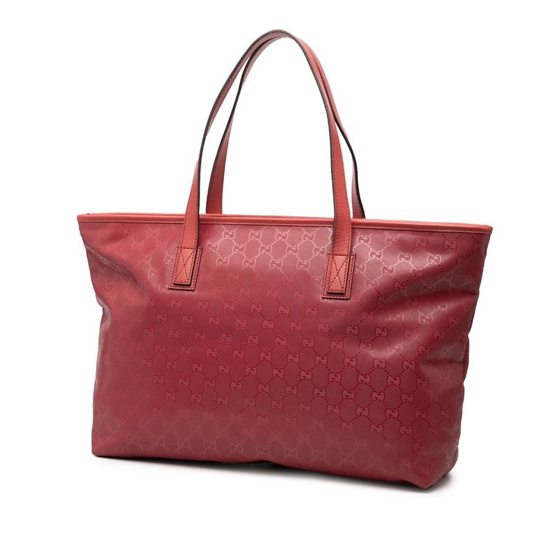 Gucci GG Imprime Red Pink Leather — view 2