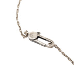 Gucci Cutout Cross Pendant Necklace Silver — view 6