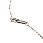 Gucci Cutout Cross Pendant Necklace Silver — view 5