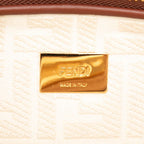 Fendi Selleria Peekaboo Regular 2-Way Shoulder Bag Brown Bold — view 5