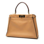 Fendi Selleria Peekaboo Regular 2-Way Shoulder Bag Brown Bold — view 2
