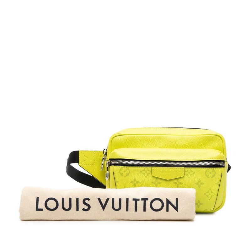 Louis Vuitton Monogram Taigarama Body Bag Jaune Yellow — view 7
