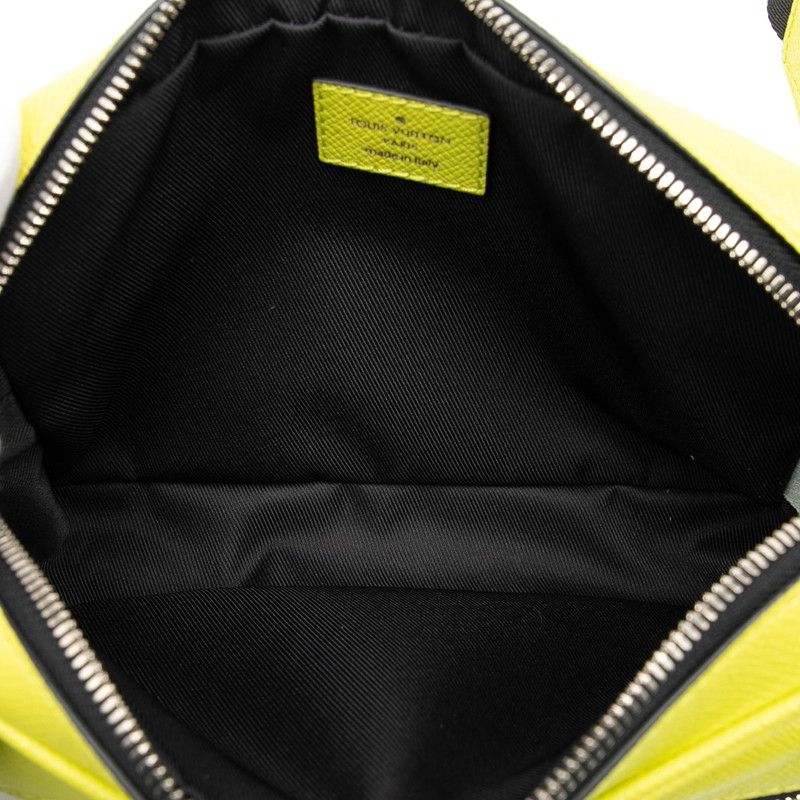 Louis Vuitton Monogram Taigarama Body Bag Jaune Yellow — view 4