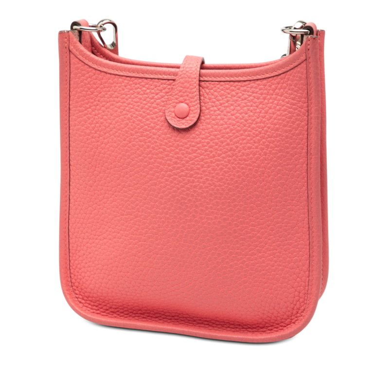 Hermes Evelyne Tpm Amazon Crossbody Shoulder Bag Rose Azalea le Jupivoine — view 2