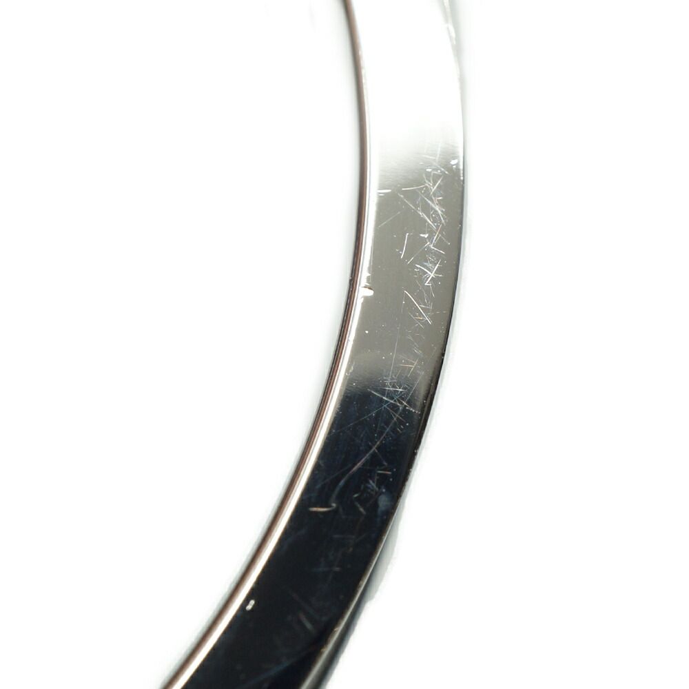 Hermes Kelly Bracelet Bangle Black Silver — view 9