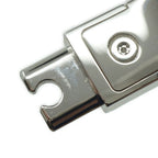 Hermes Kelly Bracelet Bangle Black Silver — view 8