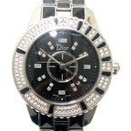 Dior Watch Crystal Diamond Bezel SS Silver — view 2