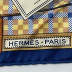 Hermes Scarf History of Carriages Carre 70 Silk — view 3