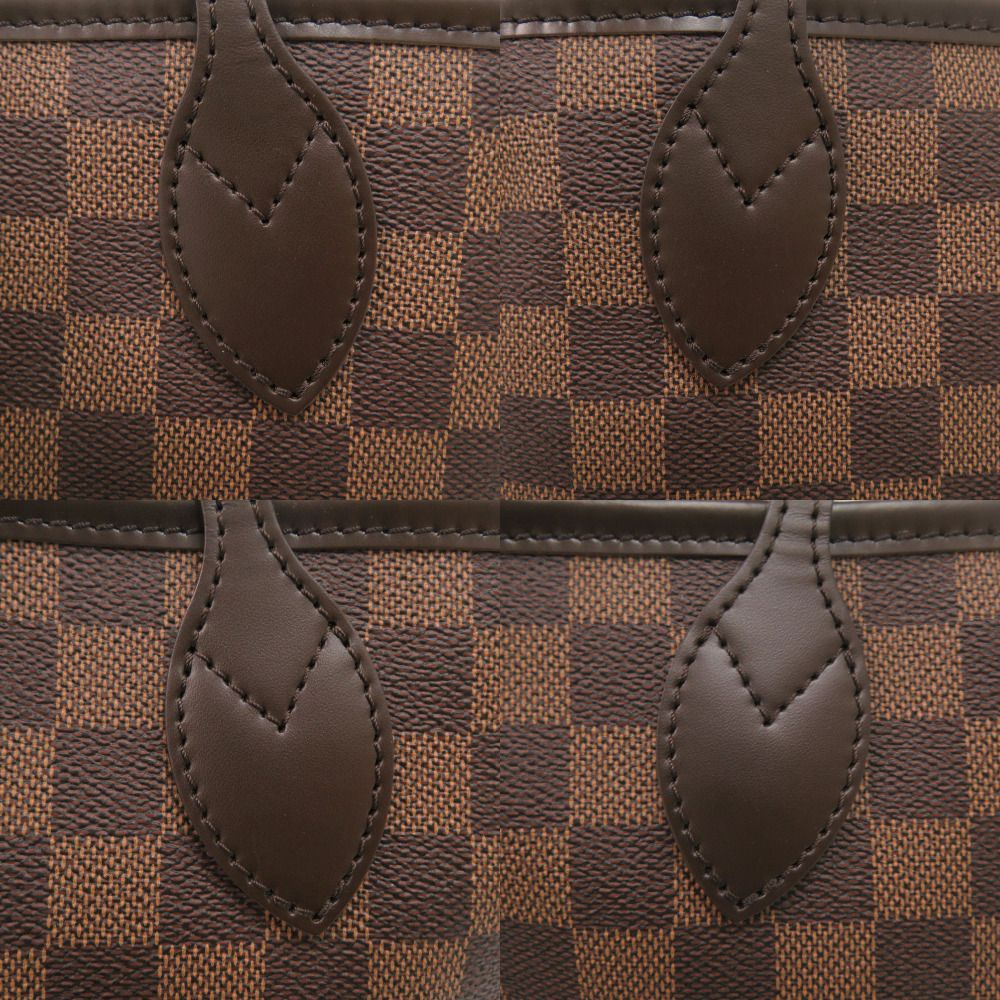 Louis Vuitton Damier with Neverfull PM Pouch Cerise Tote LV — view 7