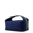 Hermes Pouch Bric-a-Brac PM Pavillon Marine Silver Canvas — view 2