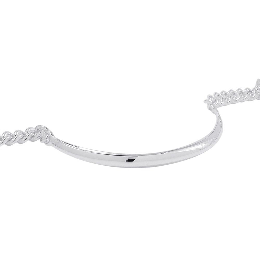 Hermes Necklace Book le Inflexible Silver GM 42 — view 2