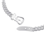 Hermes Necklace Book le Inflexible Silver GM 42 — view 5