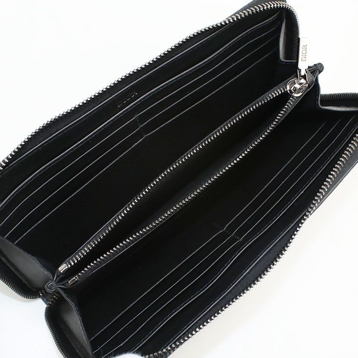Dior Long Zip Wallet CD Icon Around — view 3