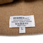 Hermes Knit Hat Hugo Bicolor Cashmere Lhermes Veil — view 6
