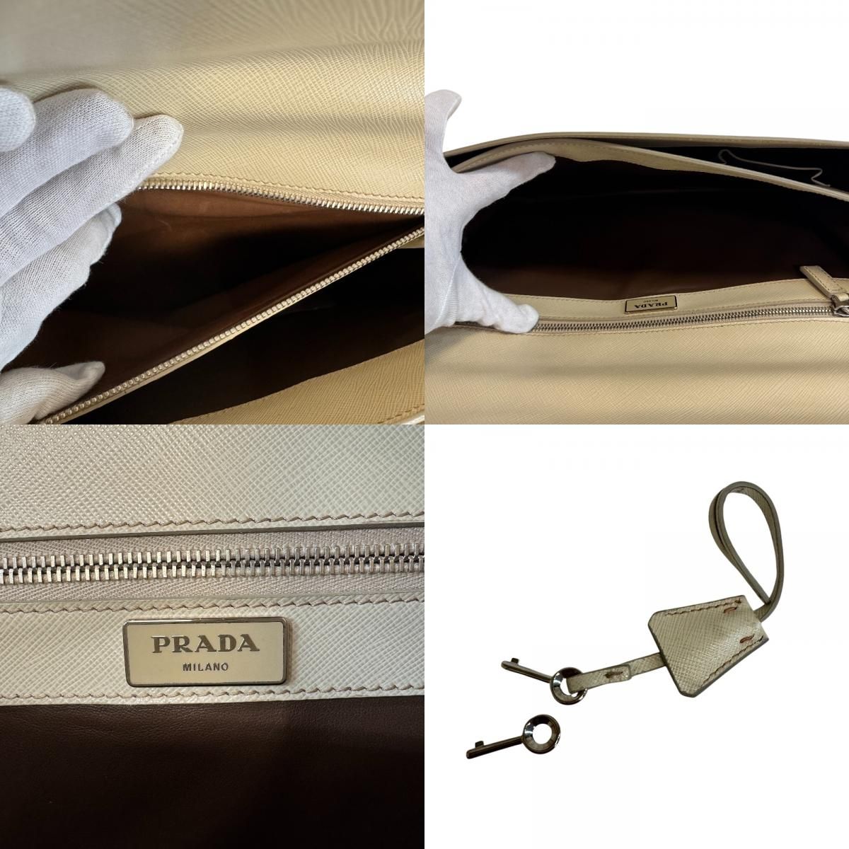 Prada Business Bag White — view 8