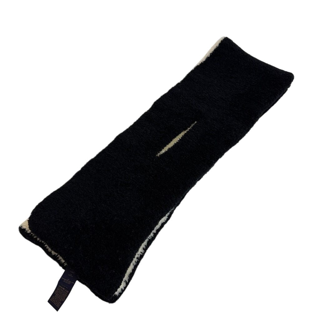 Louis Vuitton Confit Muffler Black Scarf — view 7