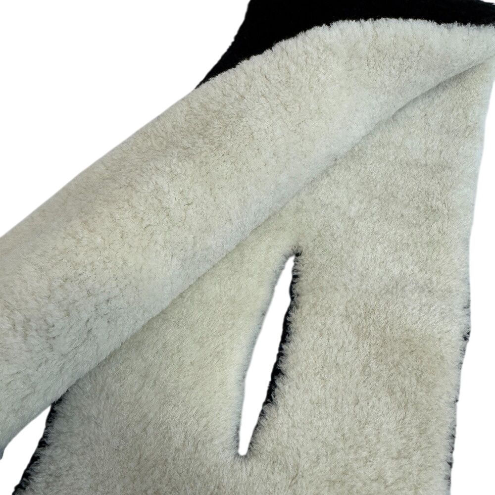 Louis Vuitton Confit Muffler Black Scarf — view 4