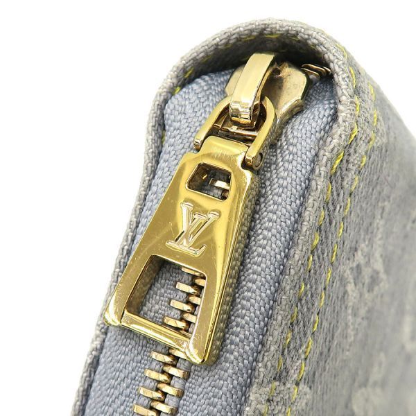 Louis Vuitton Monogram Denim Zippy Wallet — view 8