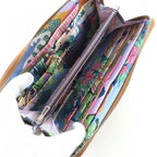 Hermes Azap Long Silk in Gold Veau Silver Round Zip Wallet — view 7