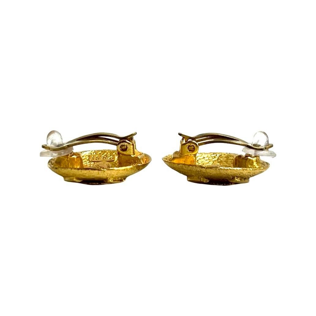 Chanel 29 Vintage CC Logo Earrings — view 4