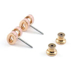 Hermes Earrings Pop Mini Pink Rose Dragee Lacquer — view 2