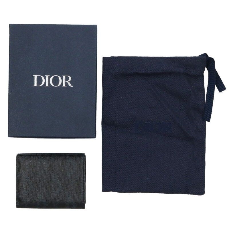 Dior CD Diamond Compact Wallet — view 3