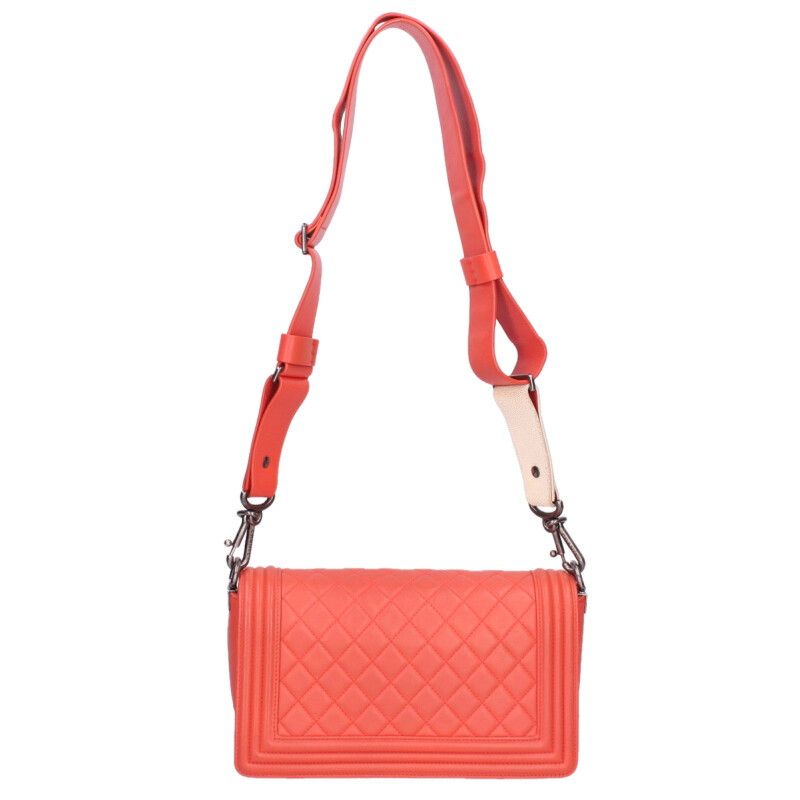 Chanel 25 Lambskin Chain Shoulder Bag — view 2