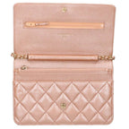 Chanel Quilted Lambskin Chain Wallet — view 3