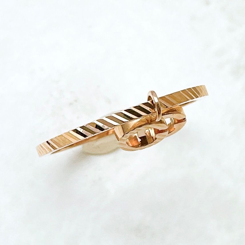 Gucci Icon Pink Gold Ring U — view 2