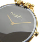 Dior Bakira 46 Gold Plated Quartz Analog Display Black Dial — view 7