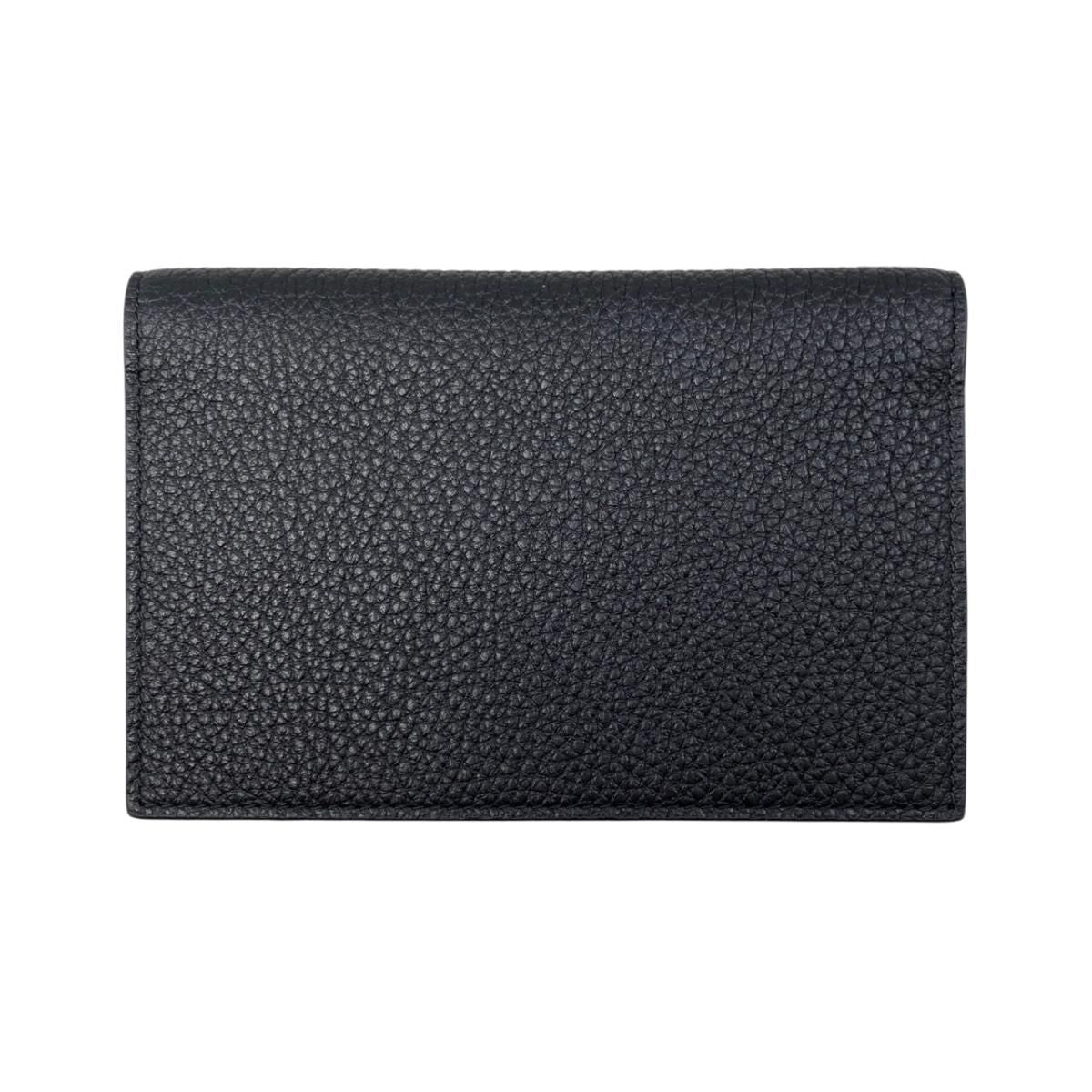 Prada Card Case Passport Calf Leather Triangle Logo — view 2