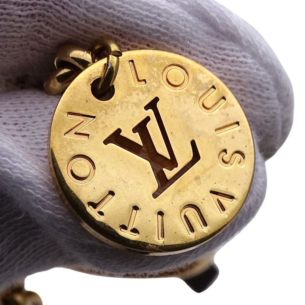 Louis Vuitton Charm Leather Bijou Sacrabesque Brown — view 5