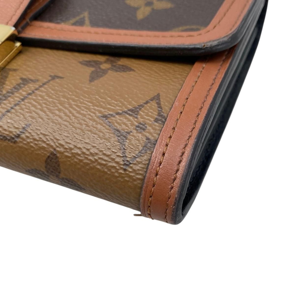 Louis Vuitton Bifold Long Wallet Portefeuille Sarah Dauphine Monogram — view 4