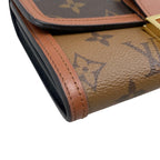 Louis Vuitton Bifold Long Wallet Portefeuille Sarah Dauphine Monogram — view 3