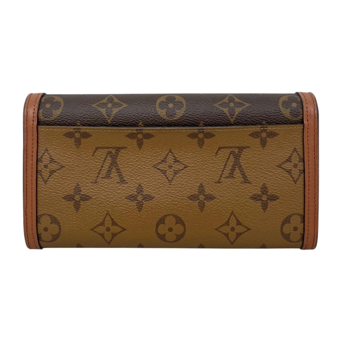 Louis Vuitton Bifold Long Wallet Portefeuille Sarah Dauphine Monogram — view 2