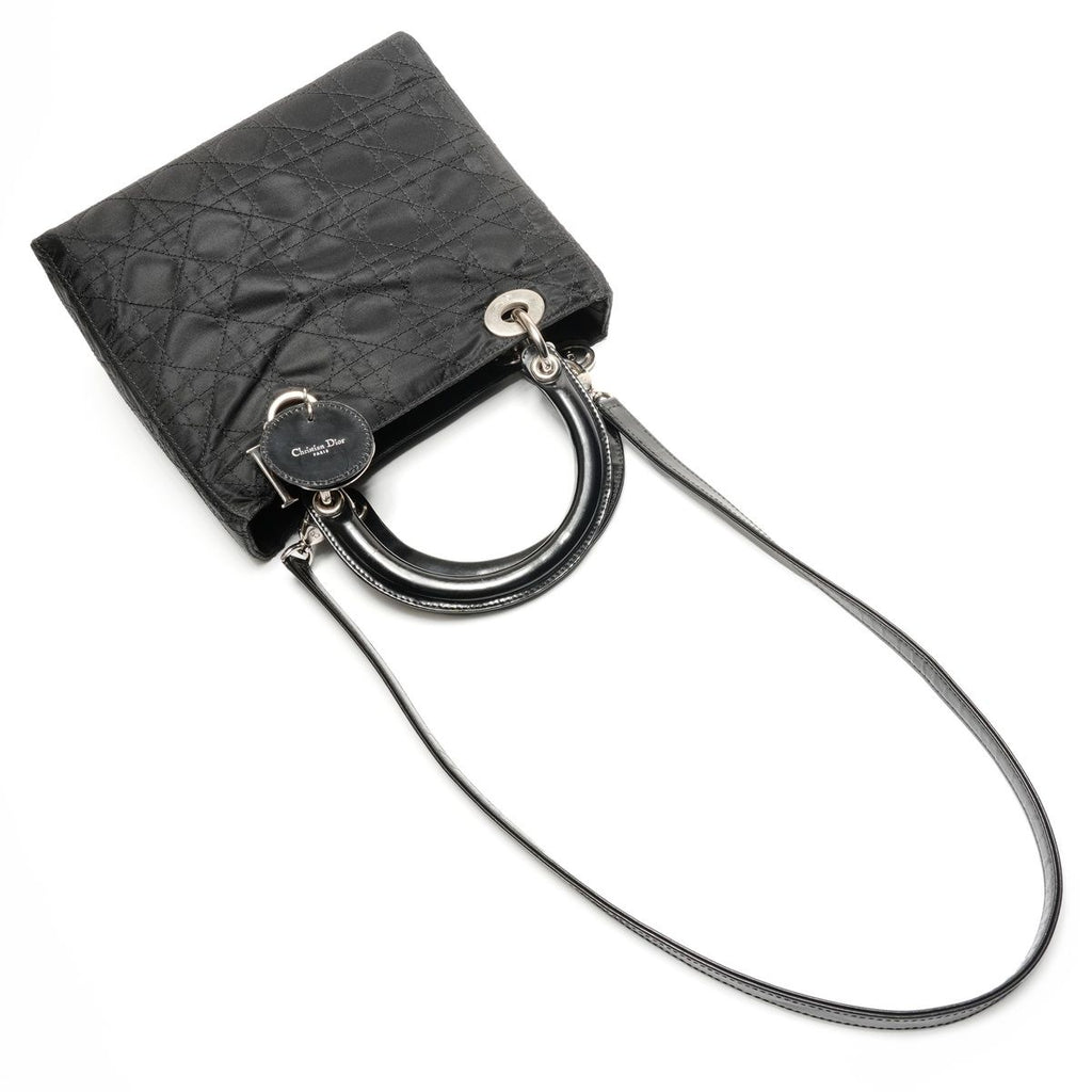 Dior Handbag Cannage Nylon 2-Way — view 8