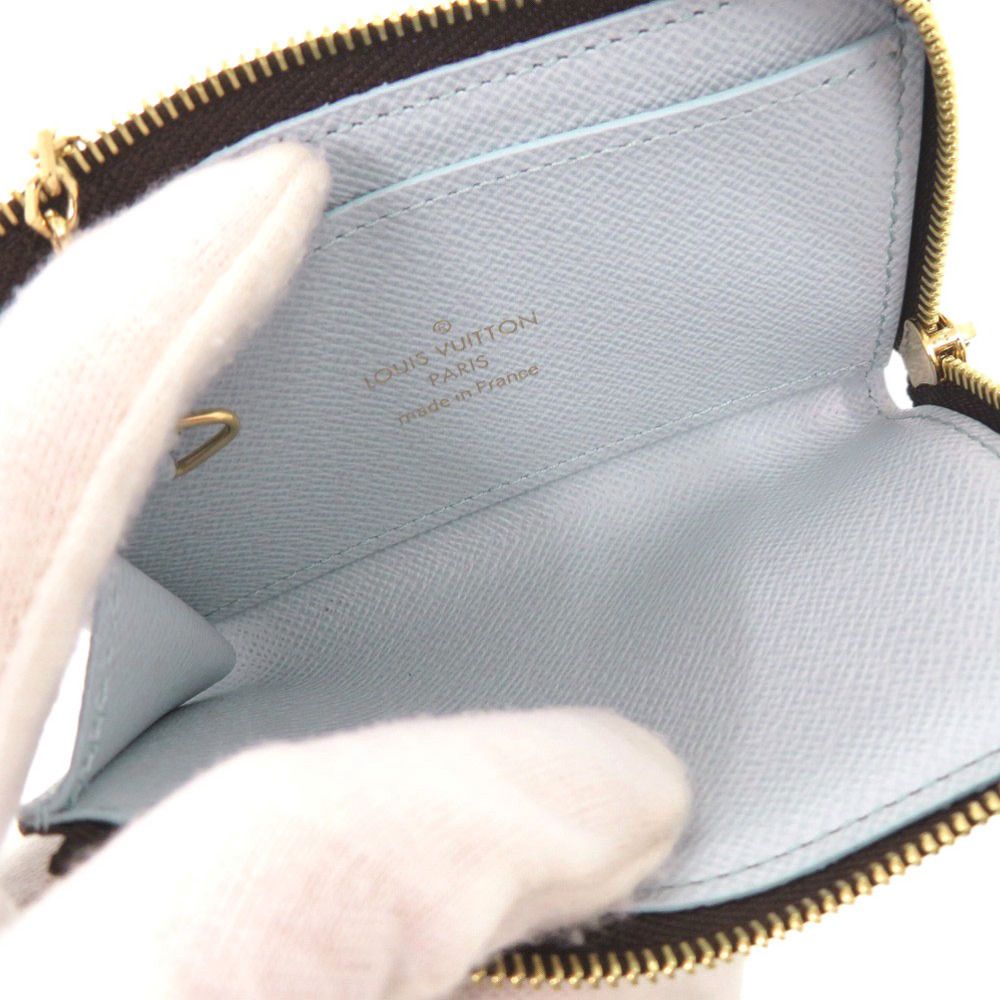 Louis Vuitton Porte Cles Noah Monogram IC Blue Olympe Coin Case LV — view 4