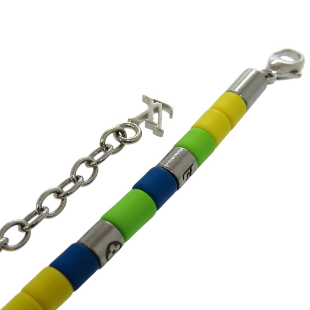 Louis Vuitton Bracelet Sunrise Metal Blue LV — view 5