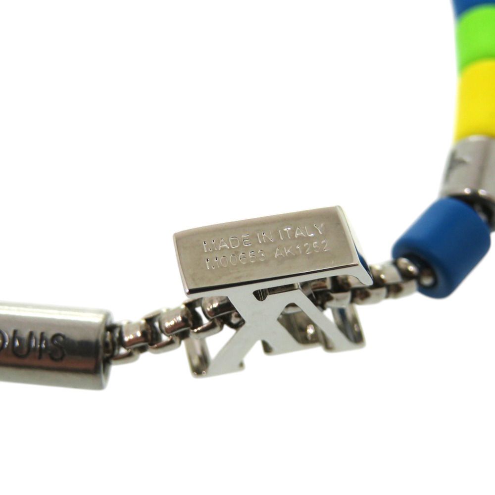 Louis Vuitton Bracelet Sunrise Metal Blue LV — view 7