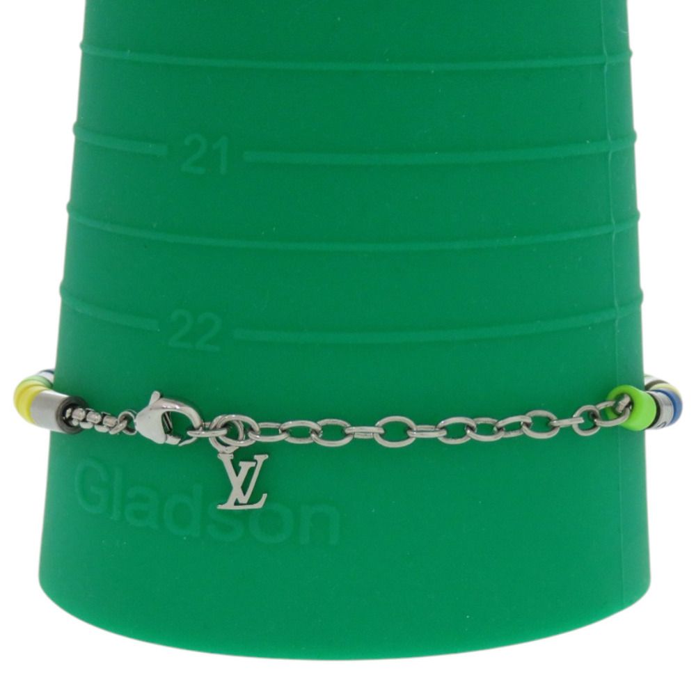 Louis Vuitton Bracelet Sunrise Metal Blue LV — view 8