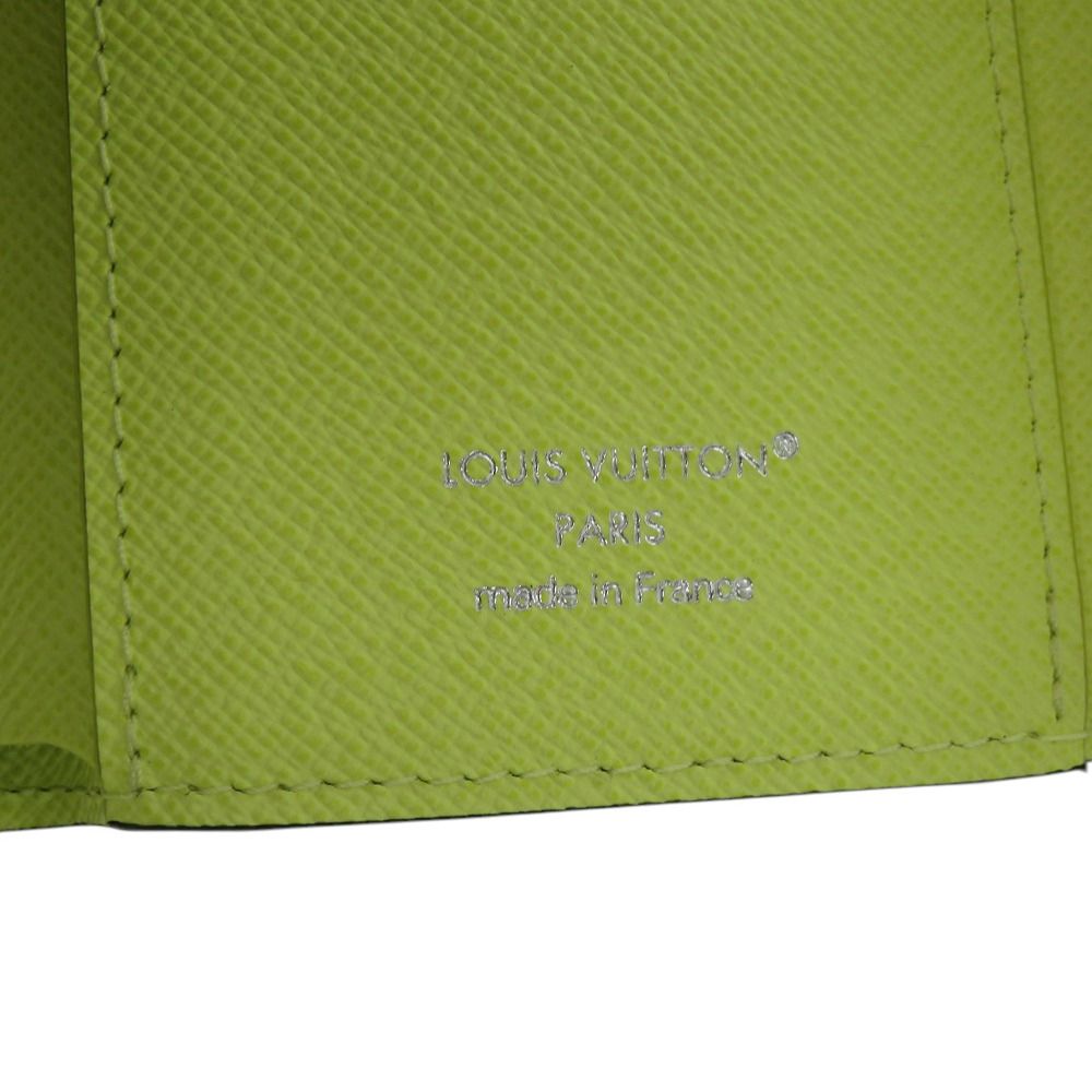 Louis Vuitton Monogram Victor Wallet Taigarama Taiga Fluorescent — view 5