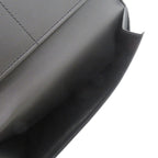 Louis Vuitton Zippy Wallet Vertical Shadow Leather Black LV Long — view 8