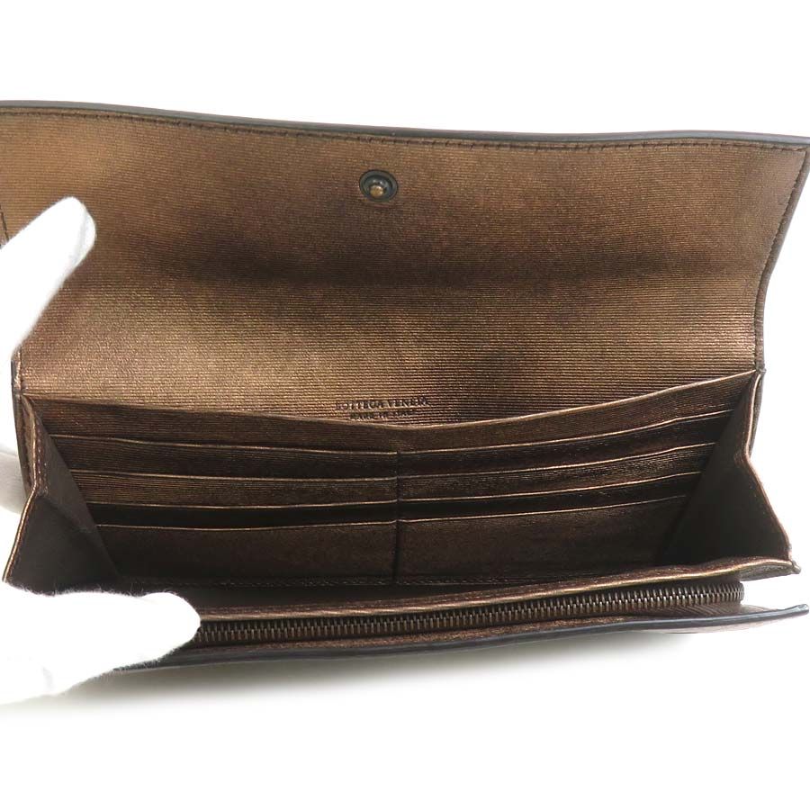 Bottega Veneta Long Wallet Intrecciato — view 3