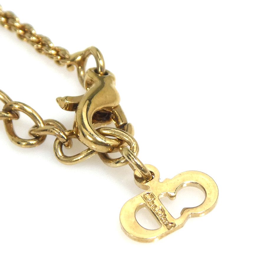 Dior Christian Necklace Gold — view 7